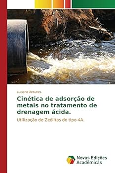 Paperback Cinética de adsorção de metais no tratamento de drenagem ácida [Portuguese] Book