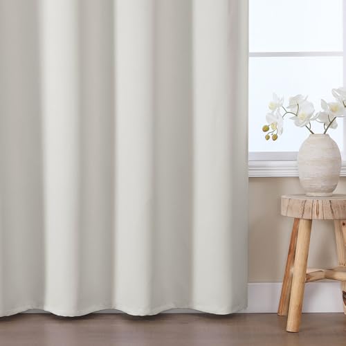 VEHEDE Verdunklungsvorhänge Schlafzimmer Gardinen mit Ösen, Thermovorhang Kälteschutz Blickdichte Vorhänge… – Ansicht 5