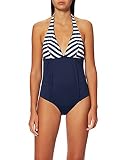  Haute pression DM03 Traje de baño premamá, Azul (Raye Marine C01), 40 para Mujer