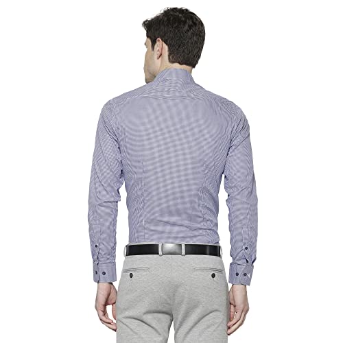 Image of blackberrys Solid Cotton Slim Fit Mens Work Wear Shirt (A21BB81R2NA21FN-P)