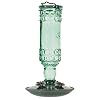 Perky-Pet 8108-1SR Antique Glass Bottle Hummingbird Feeder - Outdoor Garden Décor - 10 Oz