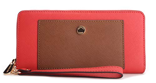 Preisvergleich Produktbild Michael Kors Travel Continental Wallet (Greenwich Luggage / Sienna)