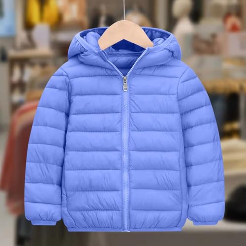 Piuwrlz Kids Hooded Puffer Jacket Lightweight Winter Coat for Boys Girls - image 2