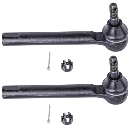 Image of Detroit Axle - Front End Suspension Kit for 2005 2006 2007 Nissan Murano, 2 Lower Control Arm with Ball Joints 2 Sway Bar End Links 4 Inner Outer Tie Rod Ends Replacement