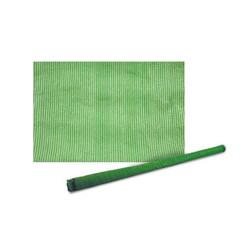 Avilia Red de Sombra Verde, 1,5 x 5 m, Fabricada en Polietileno de Alta Densidad, Resistente a los Rayos UV y a la Intemperie, Ideal para balcón o jardín, fácil de Instalar