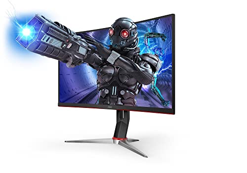 Aoc C27G2 27-Inch Curved Full Hd 1920 X 1080 Led 165Hz 1Ms Gaming Monitor (Renewed) #TOP2