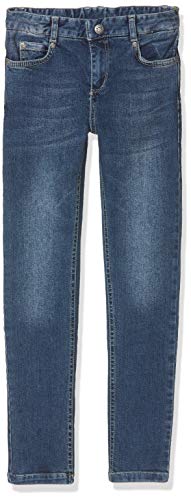 Jeans para niños pantalones vaqueros de moda infantil denim elástico azul