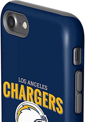 Skinit Pro Phone Case Compatible with iPhone SE - Officially Licensed NFL Los Angeles Chargers Helmet Design Blue