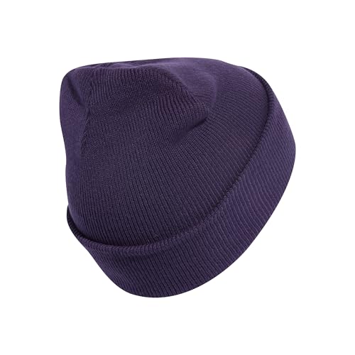 adidas Unisex NEW Logo Beanie Cuff, Aurora Plum/Aurora Plum, S – Ansicht 2