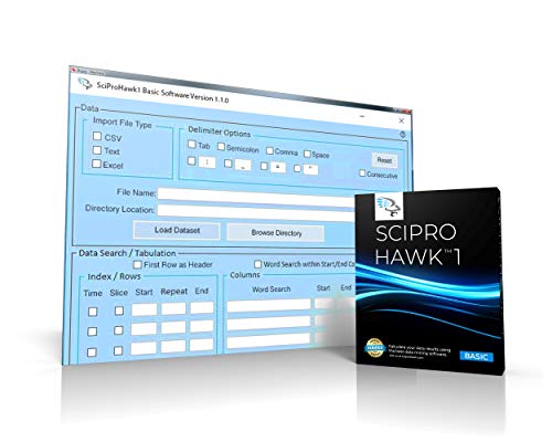SciPro Hawk Basic Edition (Data mining, Data analytics, Data visualization) [Latest version, available for MsOS and iOS]