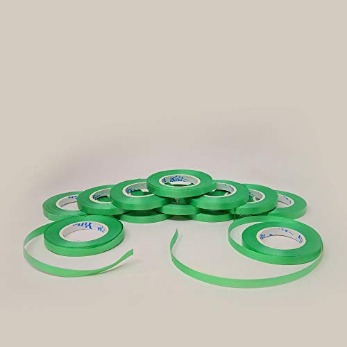 Image of AMFIN Curling Ribbons for Balloons - Green (Pack 12)