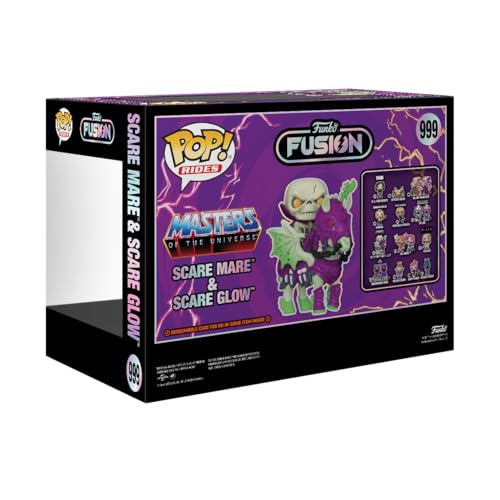 POP! Rides: Fusion - Scareglow With Nyte Mare - Masters Of The Universe - I Dominatori Dell'universo - Figura in Vinile da Collezione - Idea Regalo - Merchandising Ufficiale - Gadget - Immagine 2