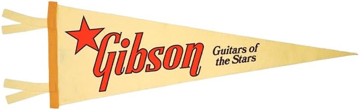 Gibson Guitars of the Stars Oxford Pennant