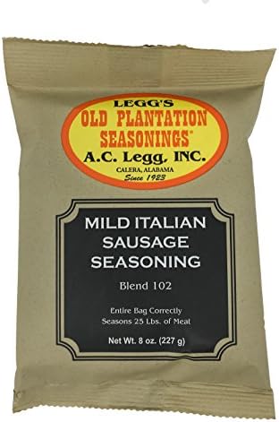 Inc Mild Italian Sausage Seasoning