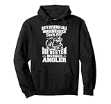 Angel Geschenkidee Vater Fischen die besten wurden Angler Pullover Hoodie