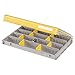 Plano Edge Professional 3700 Standard Tackle Storage | Premium Tackle Organization with Rust Prevention, Clear/Yellow