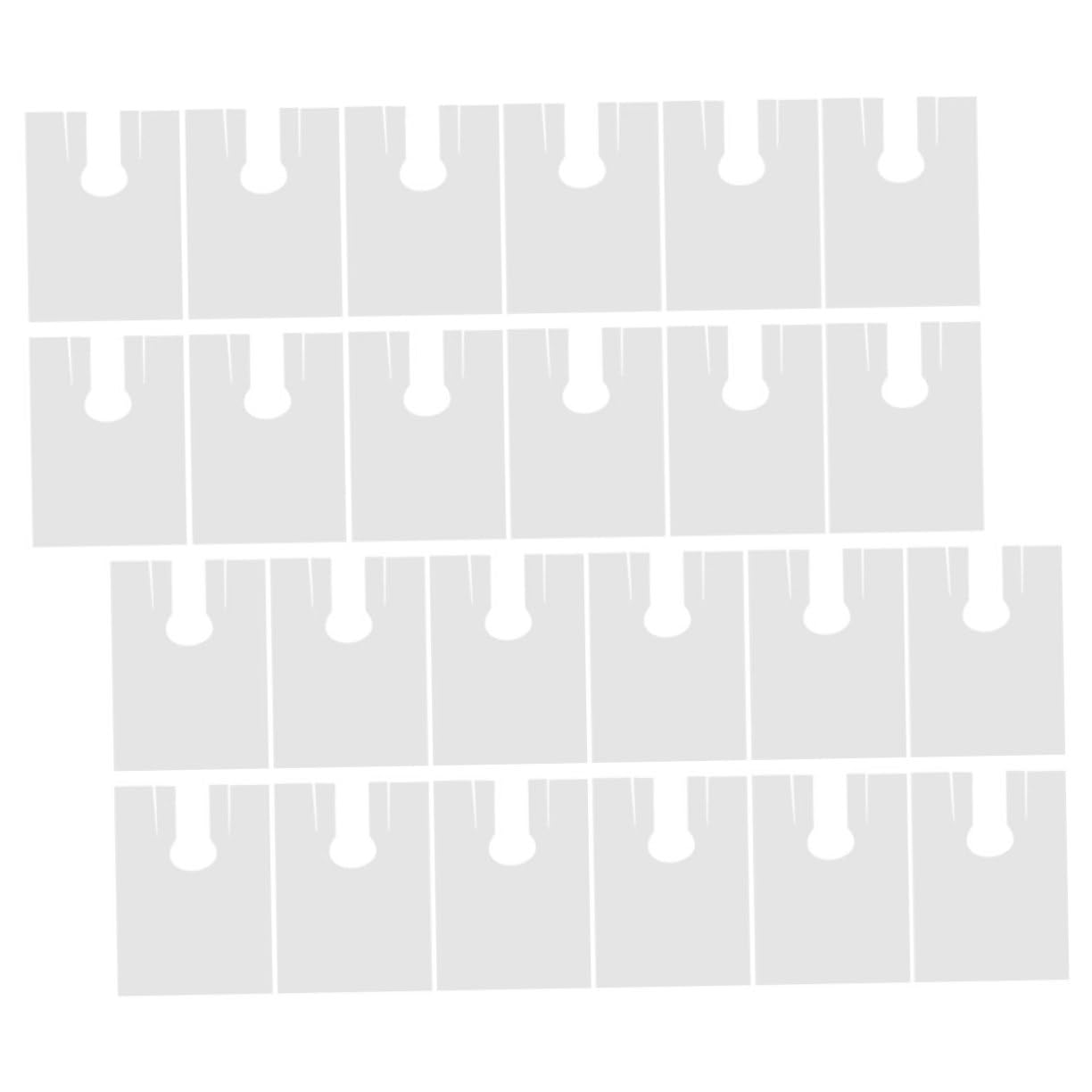 Housoutil 100 Piezas Babero Desechable Capa De Corte De Pelo Capa De Peluquero Capas De Salón Suministro De Salón Delantal De Corte De Pelo Capa De Estilista Champú Protector De Cuello