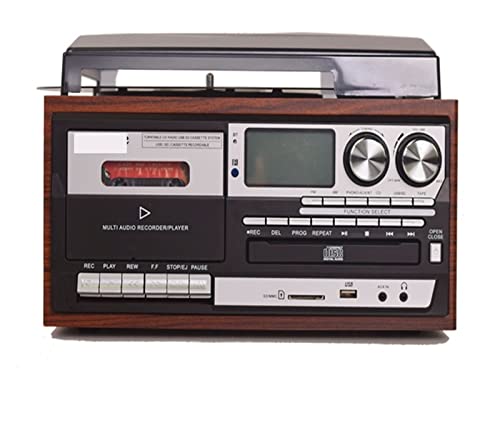 Tourne-Disque Vinyle Tourne-Disque Vinyle 3 Vitesses Platine Vinyle Vintage Lecteur de Cassettes CD Compatible Bluetooth Haut-Parleur Radio AM/FM Enregistreur USB - Les Beatles, Paul McCartney, John Lennon, RIngo Starr, George Harrison Tourne-Disque Vinyle Tourne-Disque Vinyle 3 Vitesses Platine Vinyle Vintage Lecteur de Cassettes CD Compatible Bluetooth Haut-Parleur Radio AM/FM Enregistreur USB – Image 7