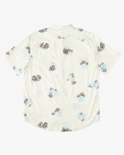 Billabong Boy's Sundays Mini Short Sleeve Shirt (Big Kids) Stone Lg (14 Big Kid) #TOP1