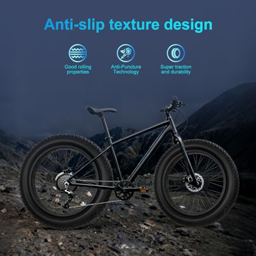 Fat Tire 20×4.0/26×4.0 Inch Replacement Bicycle Tire