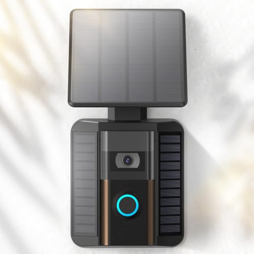 QIBOX Solar Charger for Ring Video Doorbell