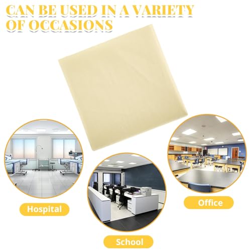 Image of Hortsun Pack of 2 Fluorescent Light Covers 4 x 2 Feet Magnetic Ceiling Light Cover Room Supplies for Home Office(Pure Yellow)