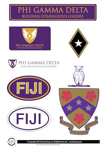Autocollants personnalisés Phi Gamma pour personnaliser votre ordinateur - 7