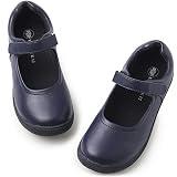 festooning Girls Mary Jane Shoes School Uniform Flats Cute Dress Shoes for Girls Wedding Back to Sch