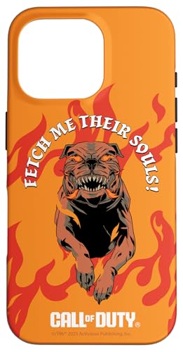 Call of Duty Fetch Me Their Souls Hellhound Video Game X}zP[X iPhone 16 Pro p