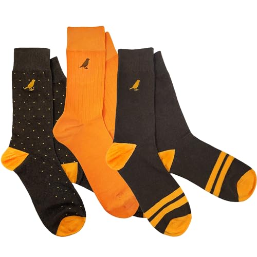 Men’s Cotton Crew Dress Socks –Ultra-Soft, Breathable, Formal Wear – Colwood3