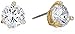 kate spade new york"Rise and Shine" Clear Small Stud Earrings