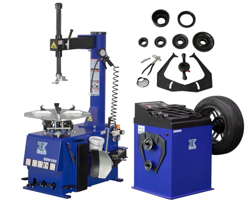 CHIEN RONG XK-2.0 Horsepower Tire Machine Tire Changer Wheel Changers Machine Balancer Rim Clamp Combo 580-690 12