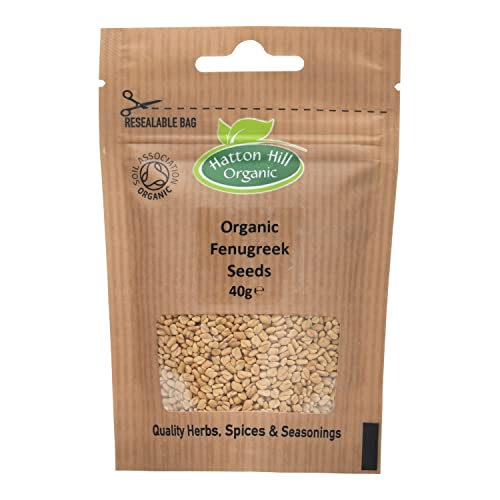 Organic Fenugreek Seeds 50g by Hatton Hill Organic