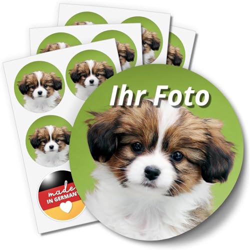 24 Foto Aufkleber mit eigenem Foto PERSONALISIERT runde Bild Etiketten mit individuellen Fotos Hochzeit Logo Baby Geburtstag Kita Schule Sticker Fotoaufkleber JGA Taufe 4cm selbst gestalten 24 Foto Aufkleber mit eigenem Foto PERSONALISIERT runde Bild Etiketten mit individuellen Fotos Hochzeit Logo Baby Geburtstag Kita Schule Sticker Fotoaufkleber JGA Taufe 4cm selbst gestalten