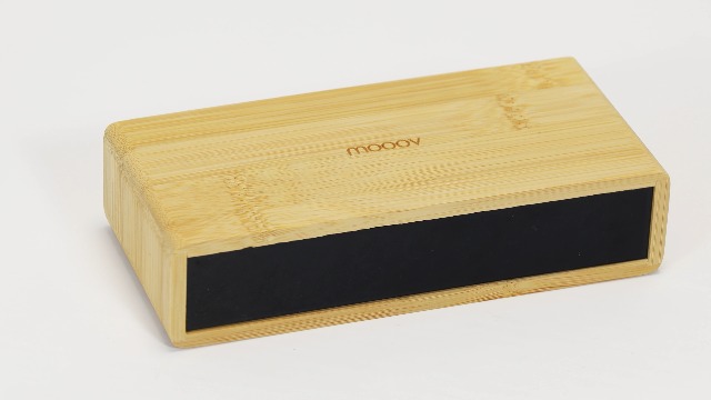 mooov Modèle Bamboo-LED, Réveil en Bambou, Affichage Date Température et Humidité, Mode Nuit avec Luminosité Ajustable, Fonction Snooze, Économie d'Énergie Automatique, Alarme Semaine - 477316 mooov Modèle Bamboo-LED, Réveil en Bambou, Affichage Date Température et Humidité, Mode Nuit avec Luminosité Ajustable, Fonction Snooze, Économie d'Énergie Automatique, Alarme Semaine - 477316