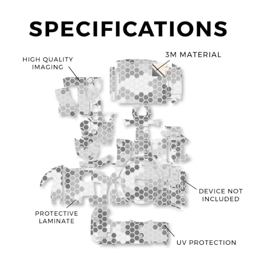 Image of Camera Skin Compatible with Nikon Z5 II (2025) - Camo Hexadots - Premium 3M Vinyl Protective Wrap Decal Cover - Easy to Apply | Crafted in the USA by MightySkins