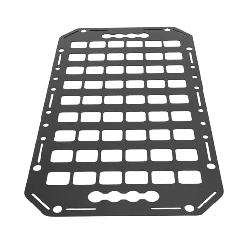 Panel de almacenamiento de carga de aluminio con bloqueo para sedán y coche