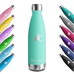 KollyKolla Botella Termica, 500ml, Botella Agua Ac...: ★ Botella Termo de Acero Inoxidable: ¡Ya no confíe en las botellas agua de plástico que pueden romperse, nuestra botella agua de acero inoxidable está fabricada con materiales duraderos, para una botella que puede soportar sus entrenamientos más duro...