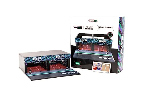 Garage Diorama HKS Tarmac Works T64D-001-HKS pour valoriser vos 1-64