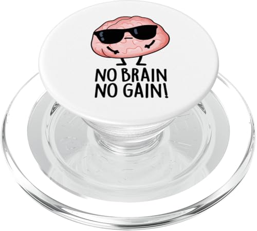 Nessun cervello nessun guadagno divertente gioco di parole del PopSockets PopGrip per MagSafe