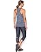 Under Armour Women's Tech Twist Tank Top , Midnight Navy (410)/Metallic Silver , Large