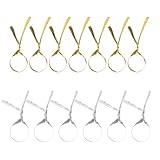 Utilisation polyvalente : nos attaches métalliques torsadées sont conçues pour fermer les sachets de biscuits, de , les bandes de cuisson pour gâteaux, les petits pains et autres sacs alimentaires, répondant ainsi à vos besoins en matière d’emballage de pâtisserie