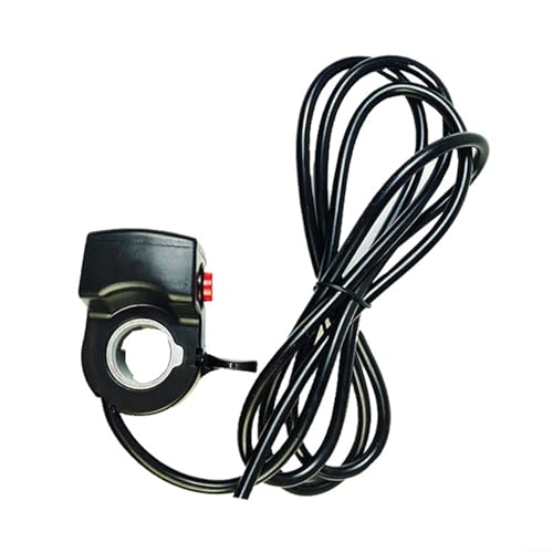 Indicador LED de control del acelerador de pulgar diseñado para bicicletas eléctricas y scooters (24/36/48 voltios)