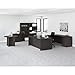Lorell Prominence 2.0 Hutch, Espresso Laminate, Thermofused Melamine (TFM)