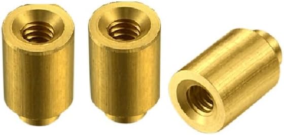 SMT blind hole patch copper nut column M2 welding tin copper column pcb surface mount onboard support stud M2.5M3 (Size: D4x2 d2.5x1.2 M2, Color: 20pcs)