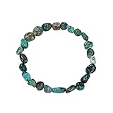 Anzahl der artikel: 1 Chili Jewels Armband Chrysocoll, Blaugrün, 06mm Nuggets