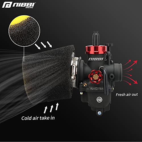 Image of NIBBI 35mm Foam Air Filter Replacement for YAMAHA KAWASAKI SUZUKI Apollo Dirt Bike Mini Bike SSR TTR KYMCO SYM TAOTAO GY6 Scooter.
