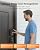 TCL Smart Lock D1 Pro, Palm Vein Recognition Door Lock with App Control, Keyless Entry Door Lock for Front Door, Wi-Fi Keypad Deadbolt, Compatible with Alexa & Google Assistant, Rechargeable Battery