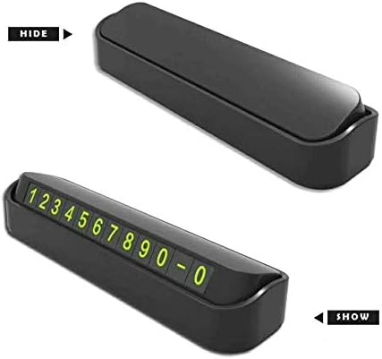 Car Styling Temporary Parking Card Phone Number Plate Telephone Park Stop in Car-Styling