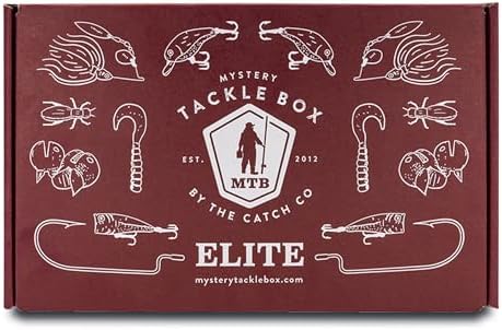 Catch Co Mystery Tackle Box Elite Bass Fishing Kit